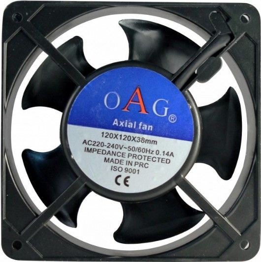 12038HSL - HSL 220V 12x12 FAN KARE 20W 0,14A 2300 Rpm