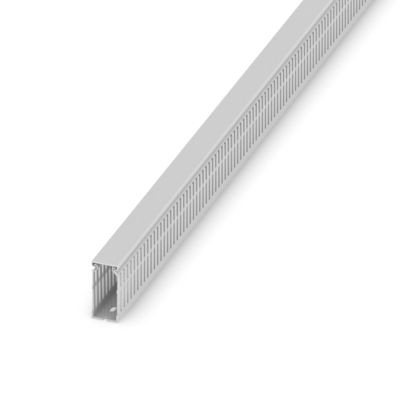 3240280-CD 30X60 - Cable duct for installation and mounting in control cabinets, gray, comprising upper part and mounting base, width: 30 mm, height: 60 mm, length: 2000 mm