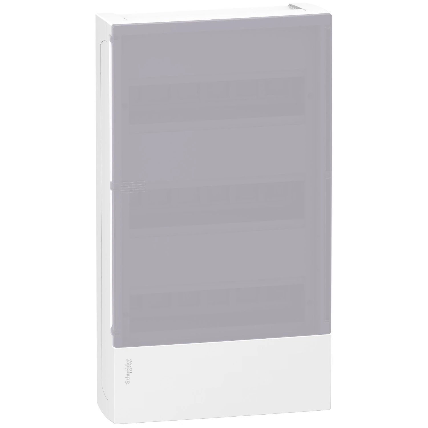 MIP10312T-Enclosure, Resi9 MP, surface mounting, 3 rows of 12 modules, IP40, translucid door, no terminal block
