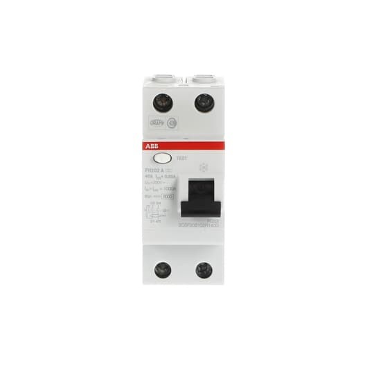2CSF202102R1400FH202 A-40/0.03 Residual Current Circuit Breaker 2P A type 30 mA