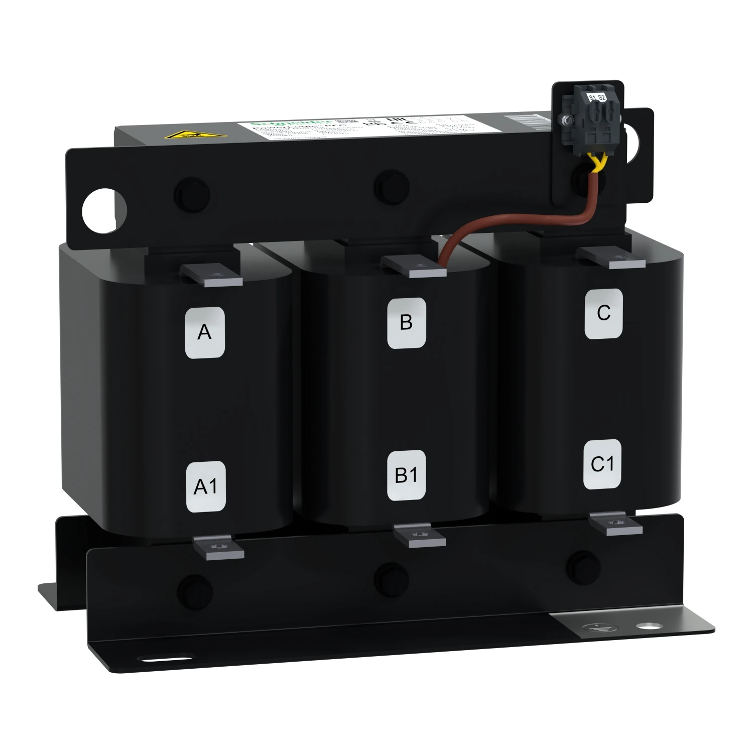 LVR05065A40T-Anti Harmonic PowerLogic PFC detuned reactor, 6.5kvar 210Hz (4.2) 5.7% 50Hz 400V