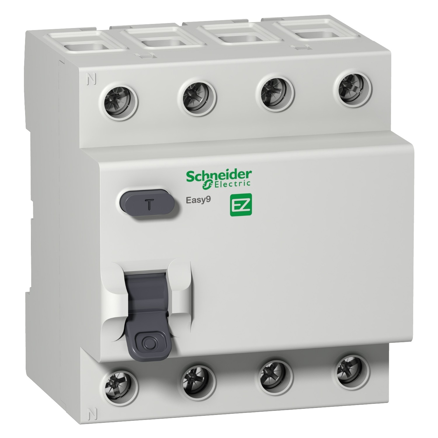 EZ9R05425-Residual current circuit breaker (RCCB), Easy9, 4P, 25A, AC type, 30mA