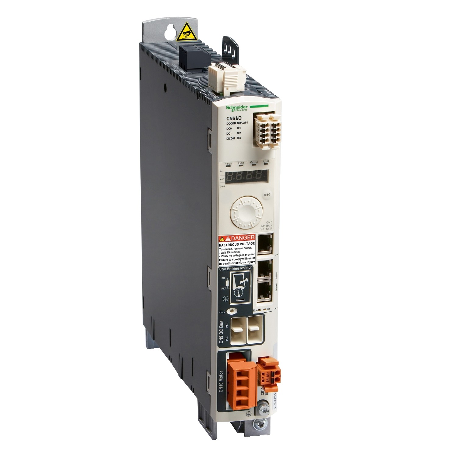 LXM32AD12N4-motion servo drive, Lexium 32, 12A, three phase, supply voltage 208 to 480V, 0.9kW, IP20