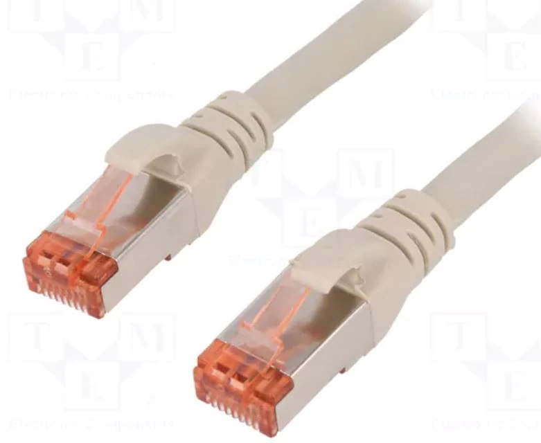 DK-1644-005-Patch cord; S/FTP; Cat: 6; RJ45 plug,both sides; stranded; Cu; 0.5m