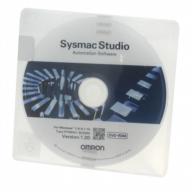 SYSMAC-SE200D-Sysmac Studio installation DVD only, for Windows XP or Windows 7/8, 32 or 64-bit versions