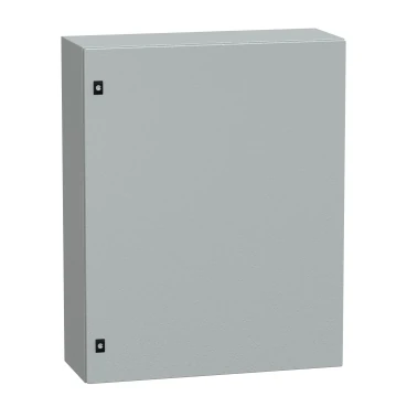NSYCRN108300P-PanelSeT CRN plain door with mount.plate. H1000xW800xD300 IP66 IK10 RAL7035..
