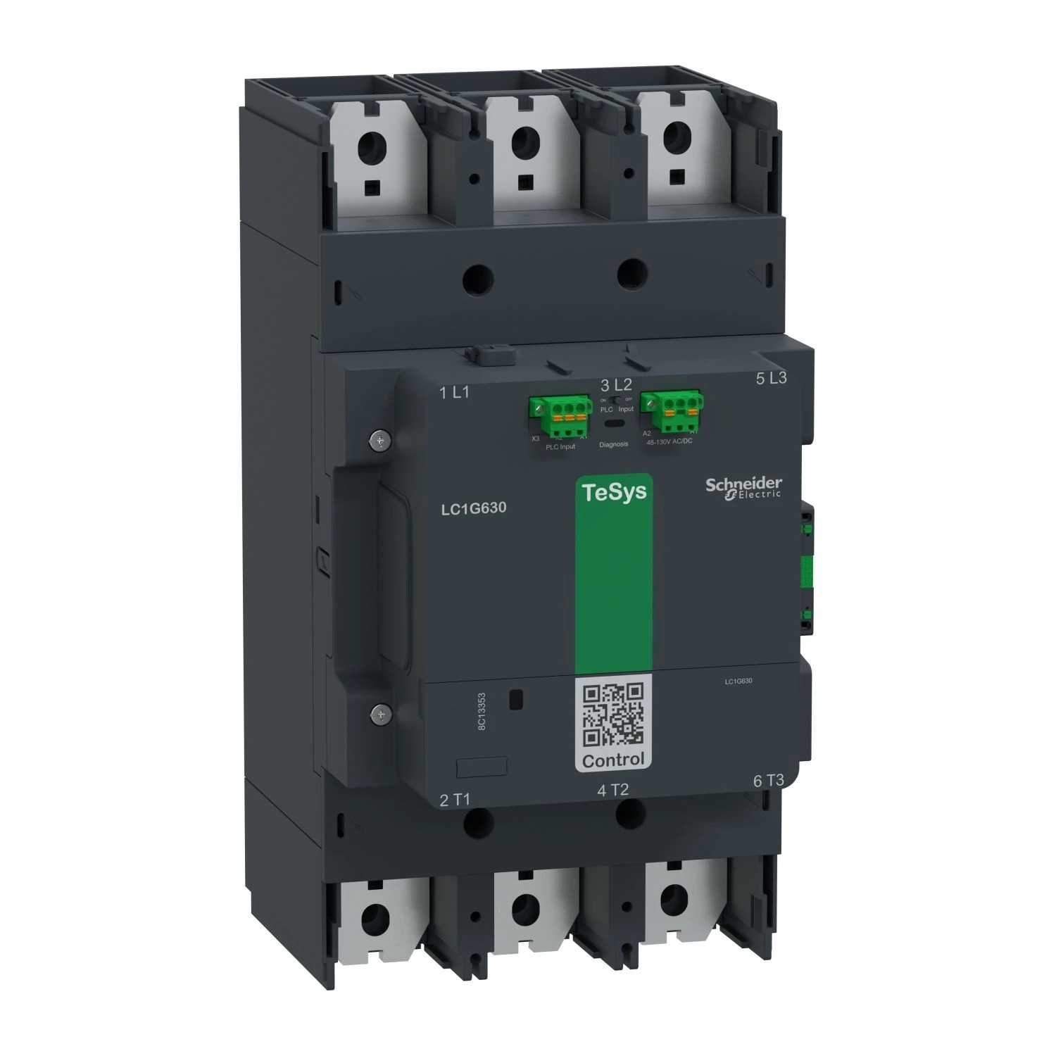LC1G630LSEA-High power contactor, TeSys Giga, 3 pole (3NO), AC-3