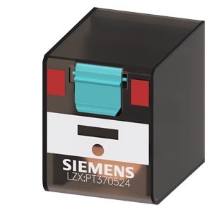 LZX:PT370524-Plug-in relay, 3 changeover contacts 24 V AC, 10 A, Width 22.5 mm for LZS sockets
