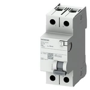 5SV5616-6-Residual current operated circuit breaker, 2-pole, Type A, In: 63A, 300mA, Un AC: 230V Residential