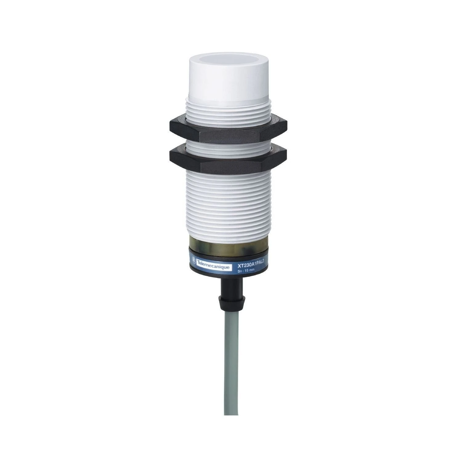 XT230A1PAL2-Capacitive proximity sensors XT, cylindrical M30, plastic, Sn 15 mm, cable 2 m