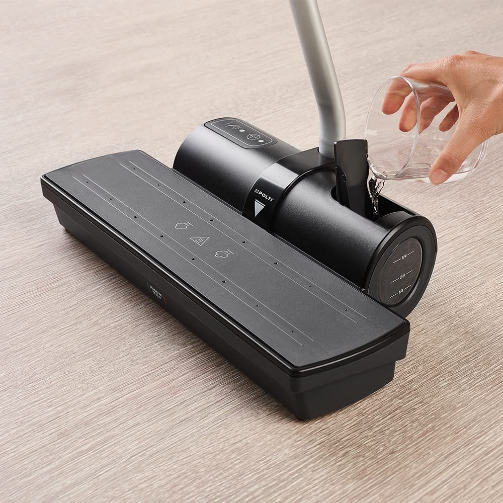 Polti Moppy Black Extra Premium Kablosuz Buharlı Paspas