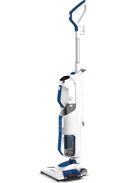 Polti Vaporetto Clean 3 Blue Buharlı Tabancası Ayrılabilen 3 in 1 -Siklonik Vakumlu Dik Süpürge