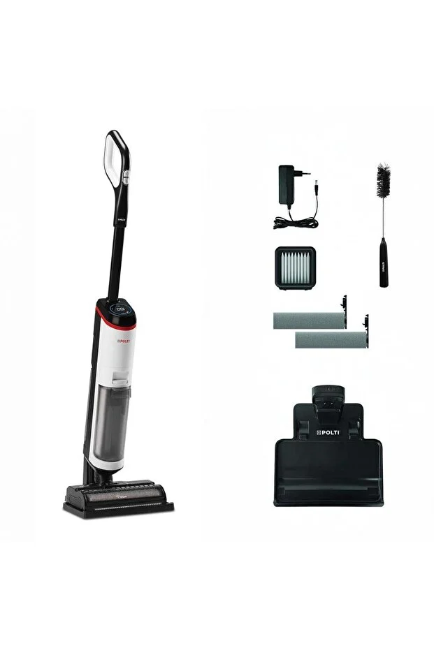 Polti RollySteam WD30C Kablosuz Buharlı Islak Kuru Süpürge