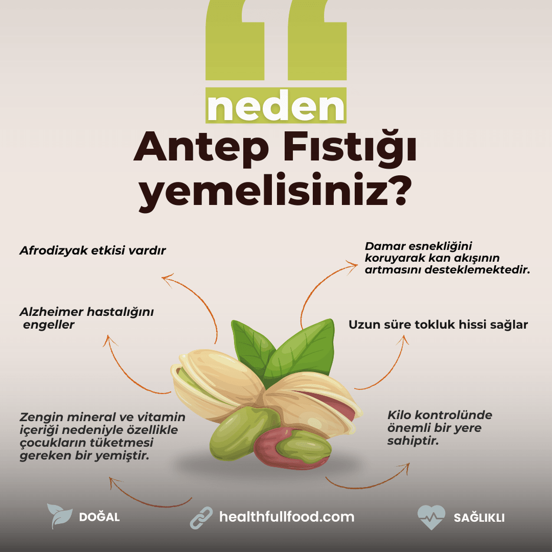 Neden Antep Fıstığı Yemelisiniz?