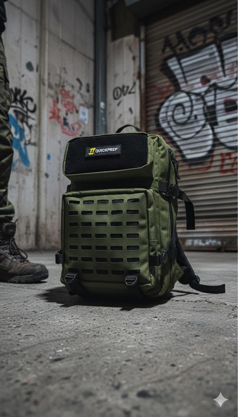 QuickPrep 45L Spor & Outdoor Sırt Çantası | Limitli Seri - Khaki