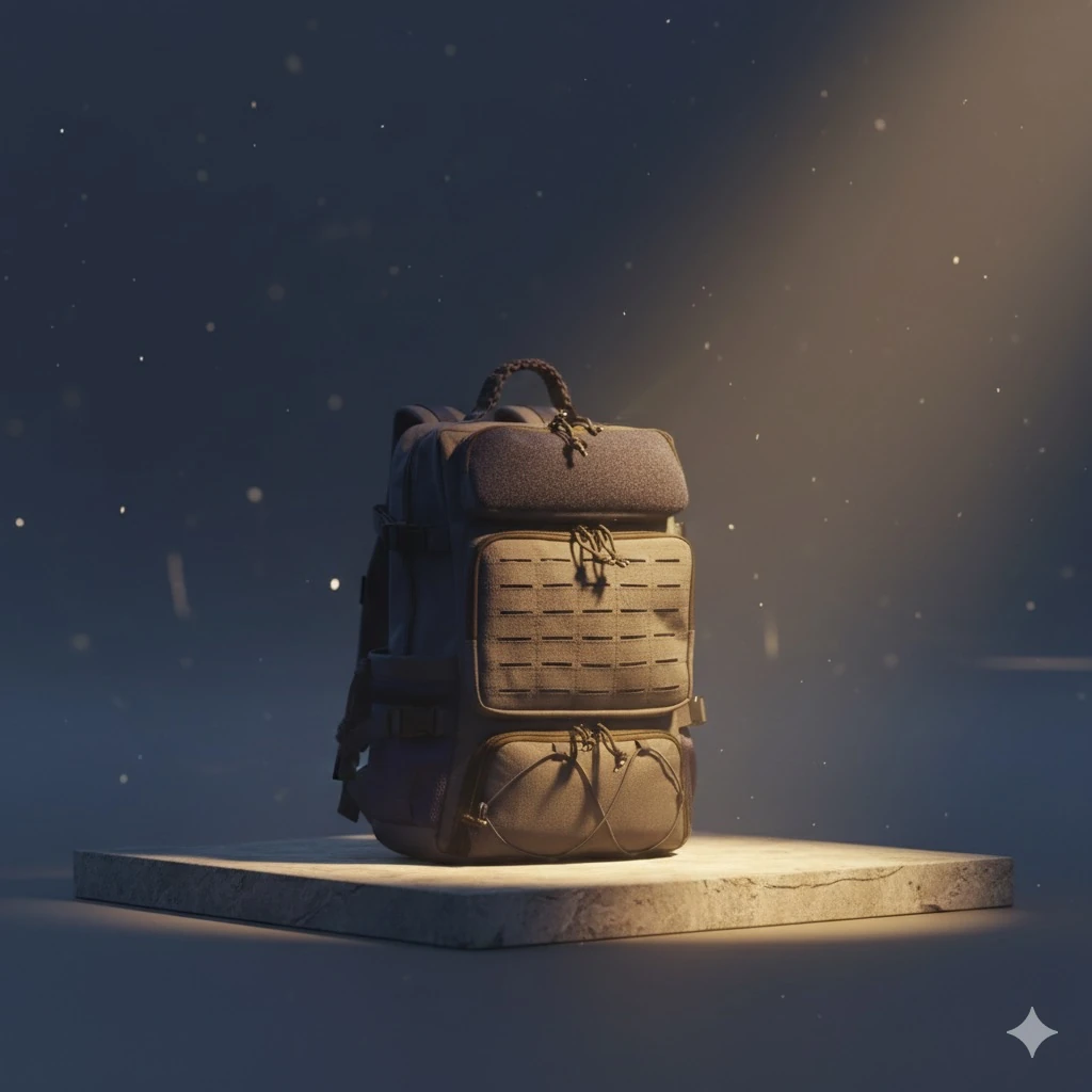 QuickPrep 45L Taktik & Spor Sırt Çantası | Su Geçirmez Premium Seri - Lacivert