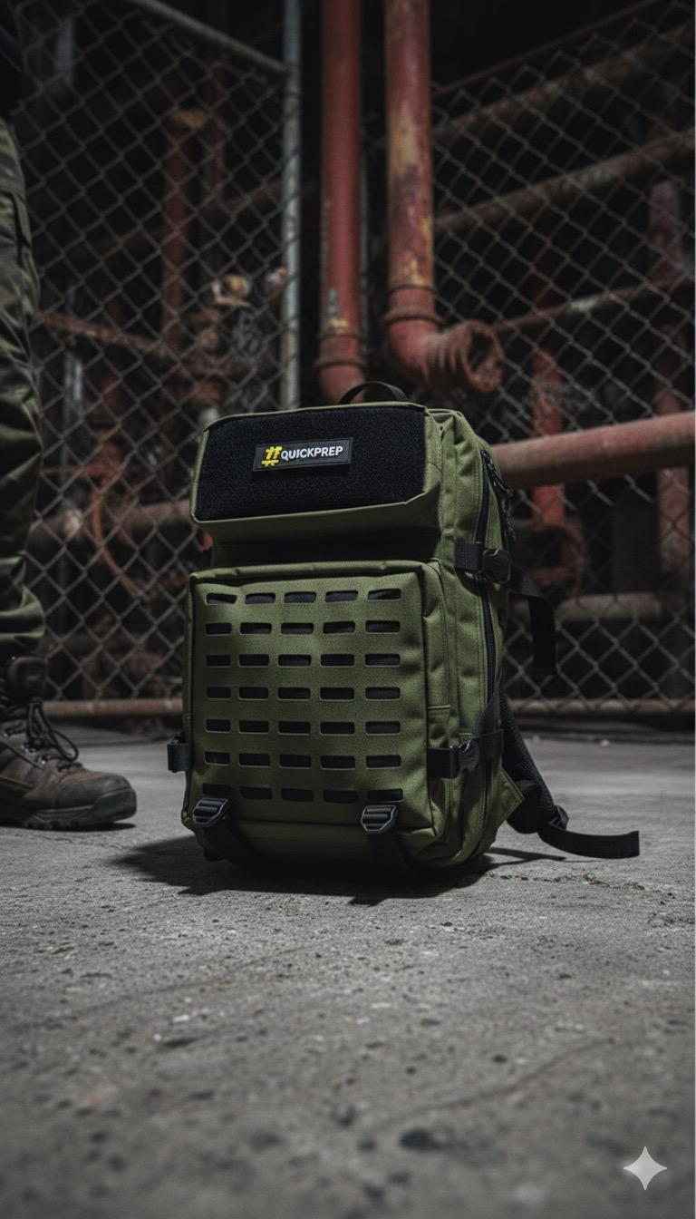 QuickPrep 45L Spor & Outdoor Sırt Çantası | Limitli Seri - Khaki