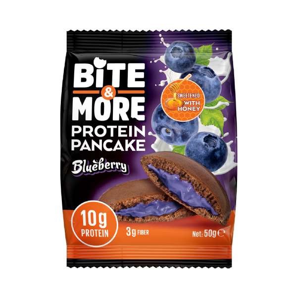 Bite & More Protein Pancake 50 GR - Blueberry