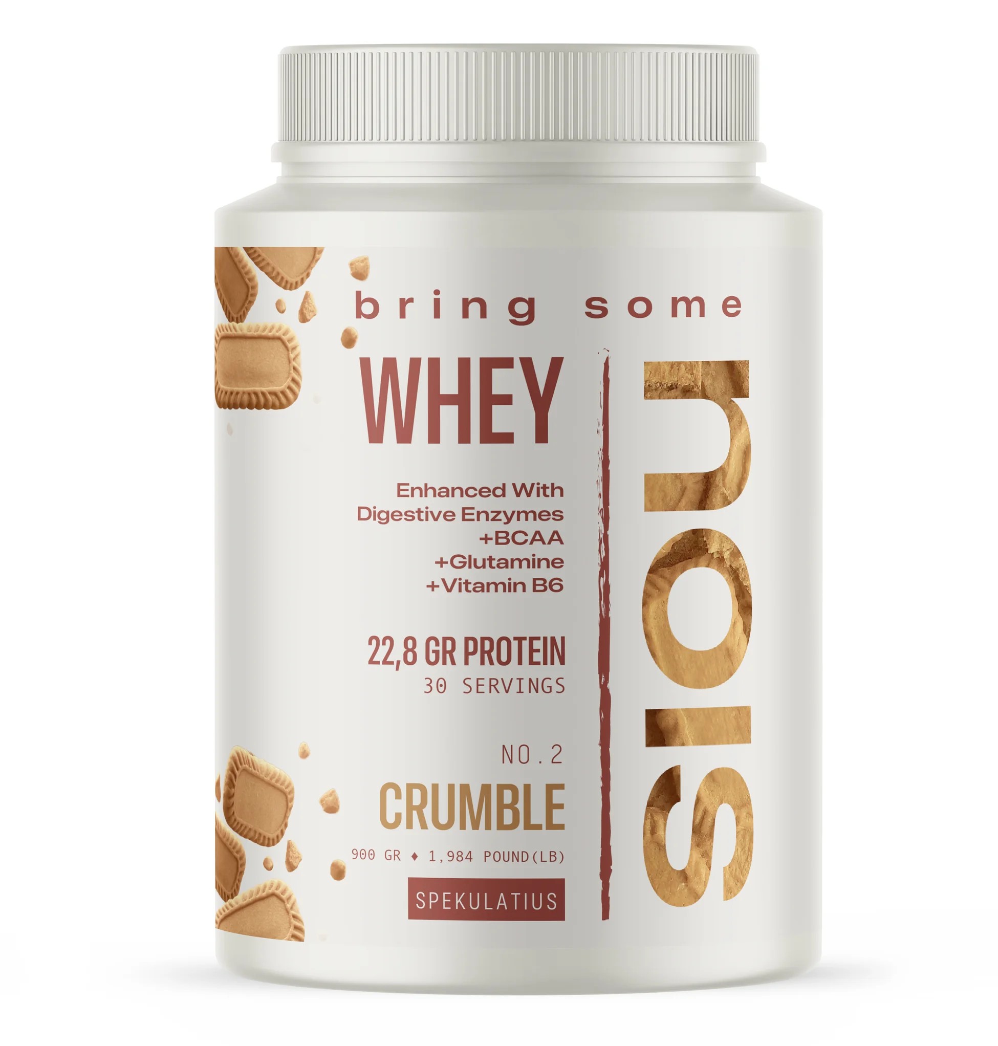 NOIS WHEY "CRUMBLE 900" Spekulatius