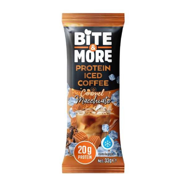 Bite & More Protein Iced Coffee 33 GR - Caramel Macchiato