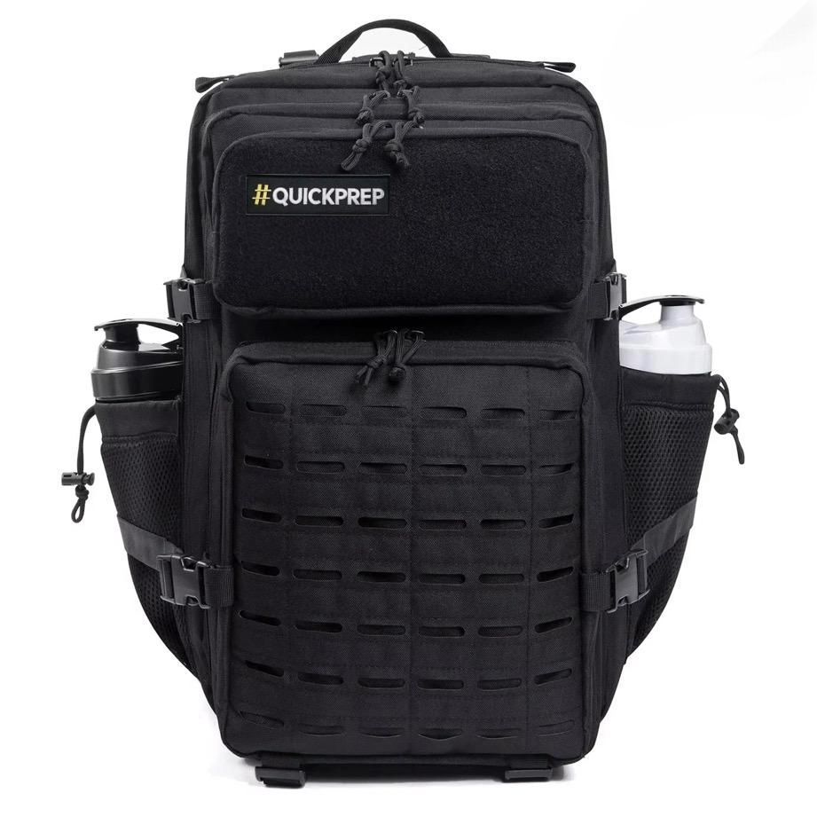 QuickPrep 45L Taktik Spor ve Outdoor Sırt Çantası – Su Geçirmez, Çok Gözlü, Ergonomik Tasarım