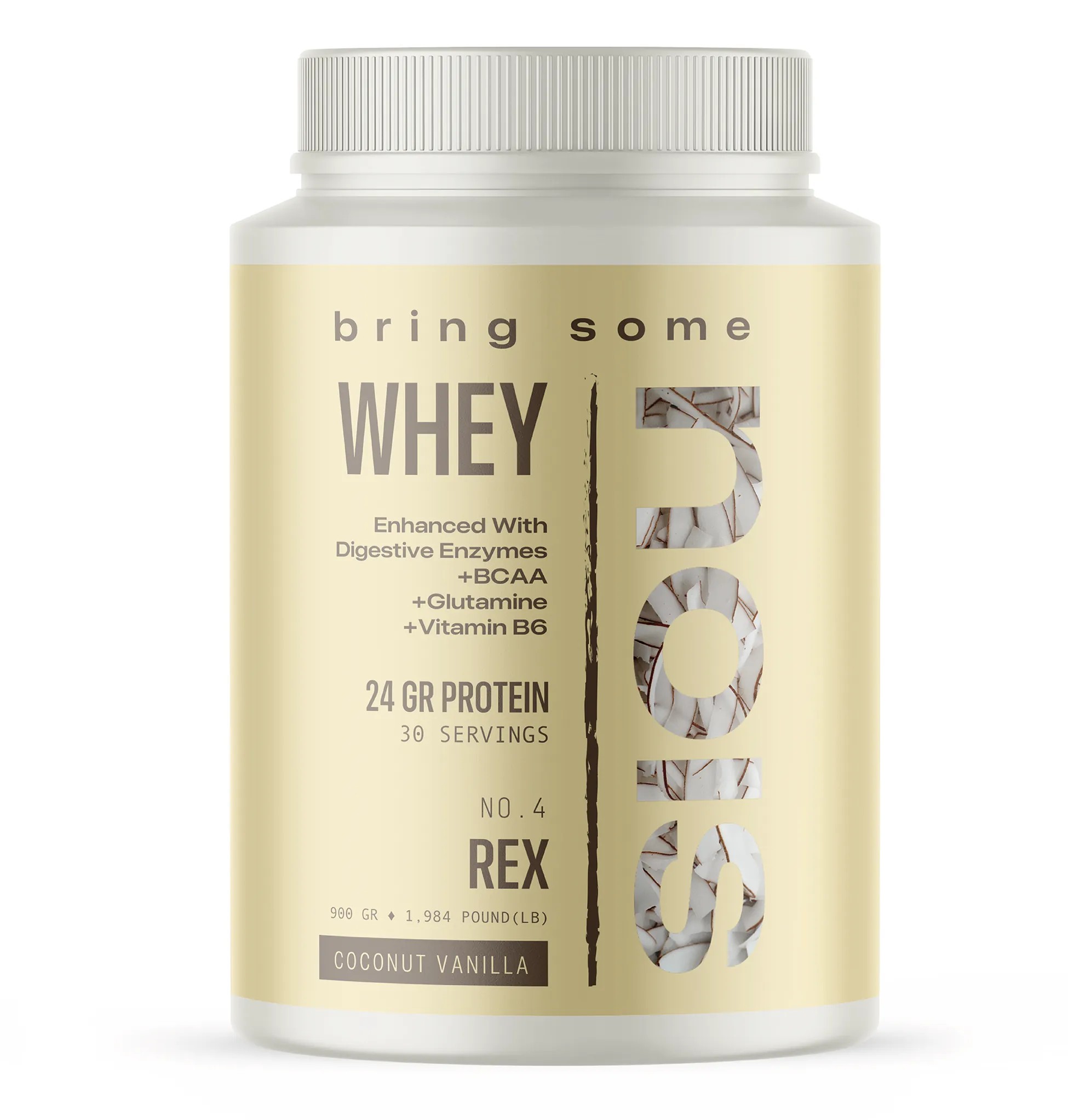 NOIS WHEY "REX 900" Coconut Vanilla