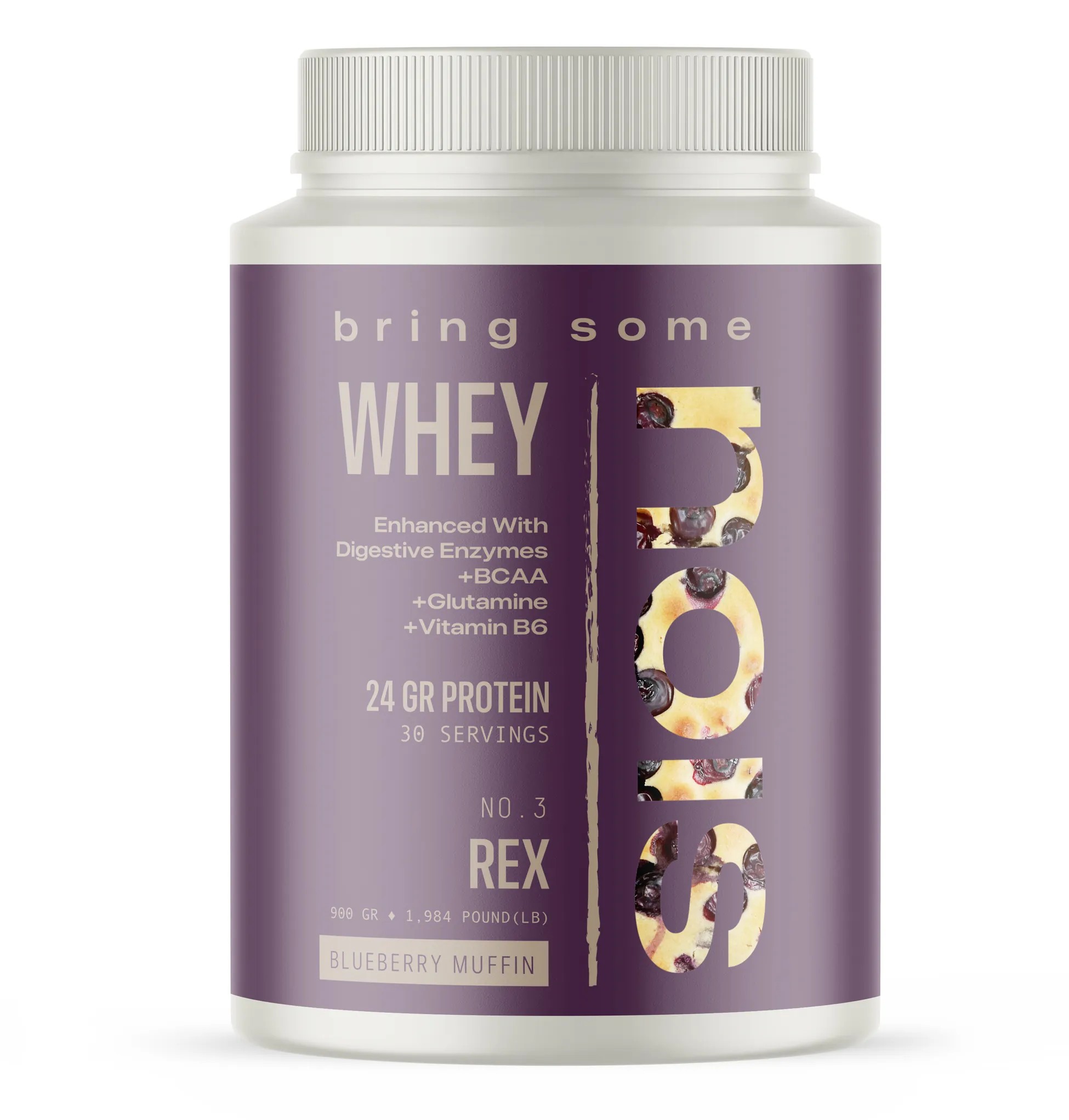 NOIS WHEY "REX 900" Blueberry Muffin