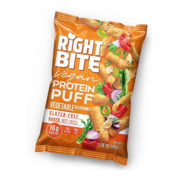 Bite & More Proteinli Vegan Cips 50 GR - Vegetable