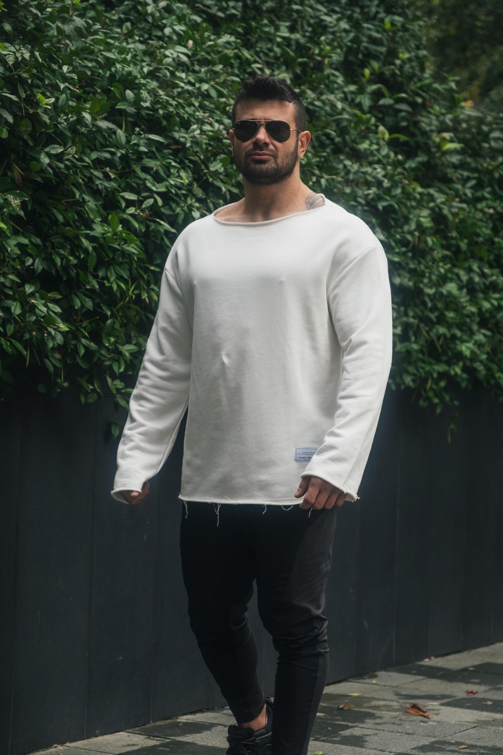 Dikişsiz Salaş Oversize Sweatshirt