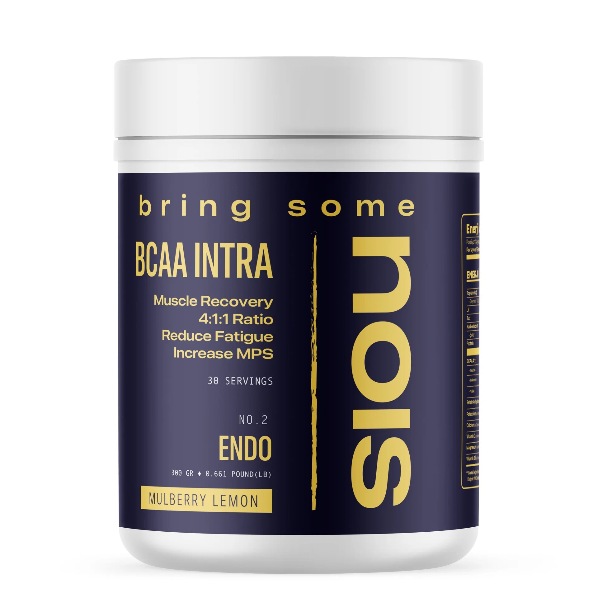 NOIS BCAA INTRA "ENDO" Karadut Limon 300 GR