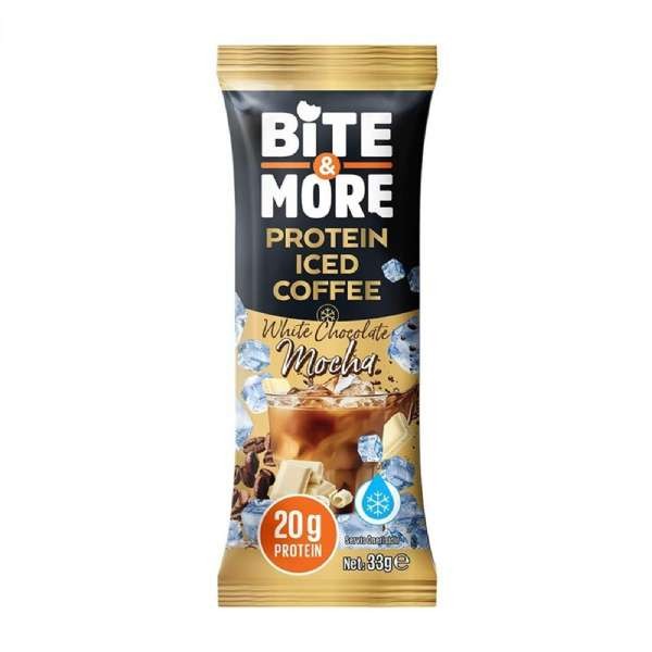 Bite & More Protein Iced Coffee 33 GR - White Chocolate Mocha