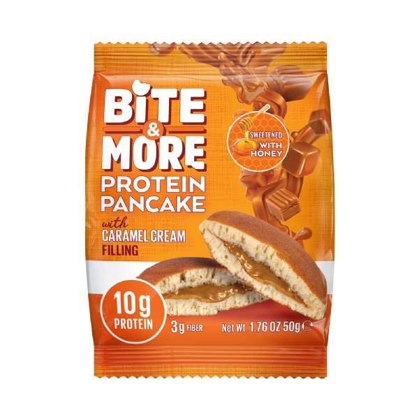 Bite & More Protein Pancake 50 GR - Caramel Cream