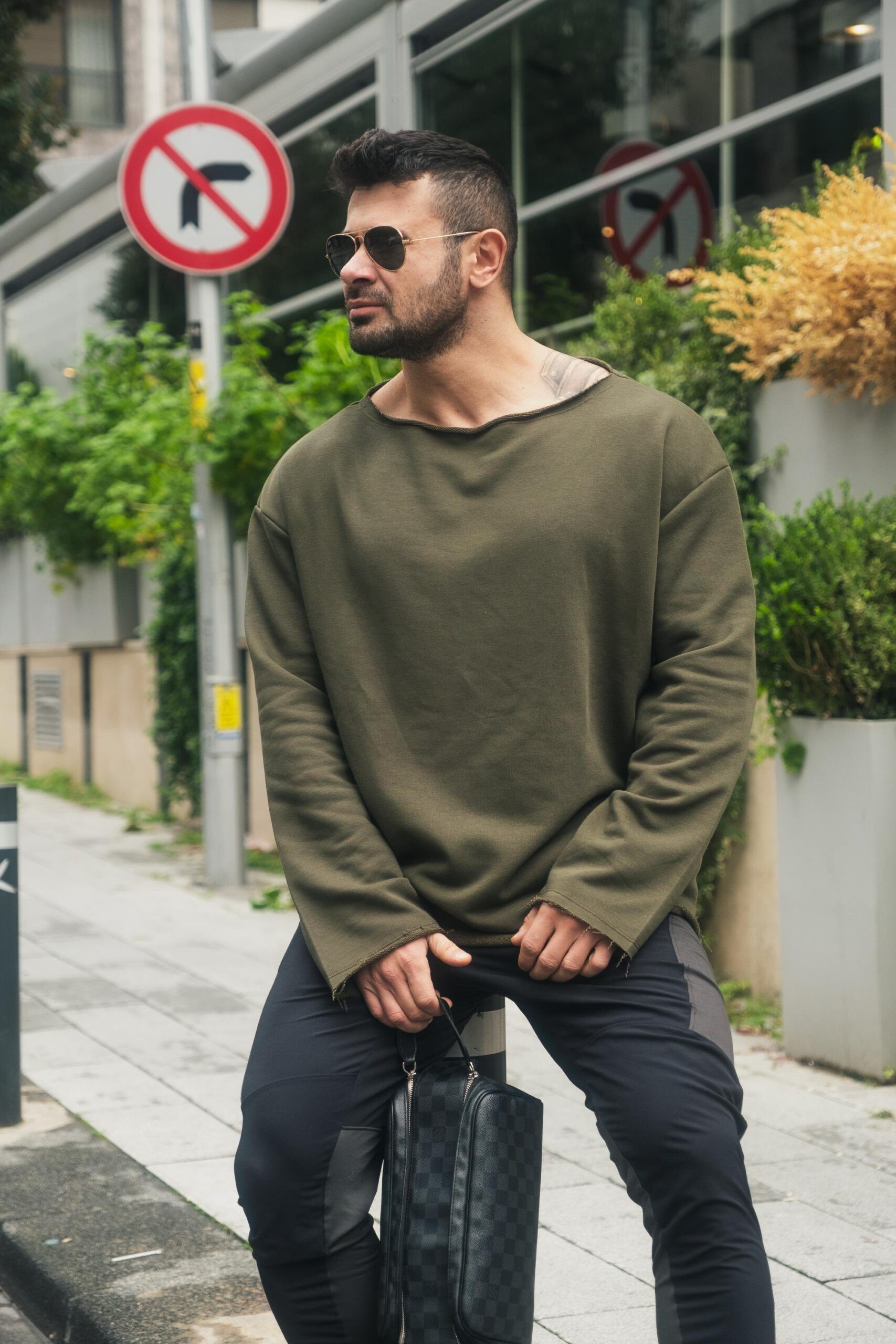 Dikişsiz Salaş Oversize Sweatshirt