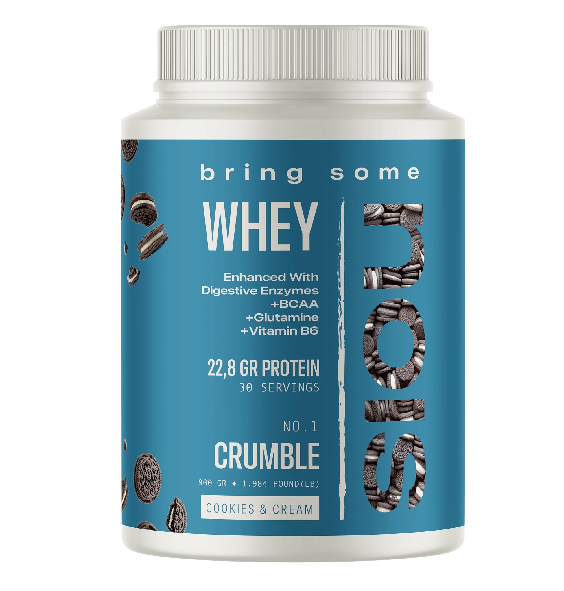 NOIS WHEY "CRUMBLE 900" Cookies & Cream