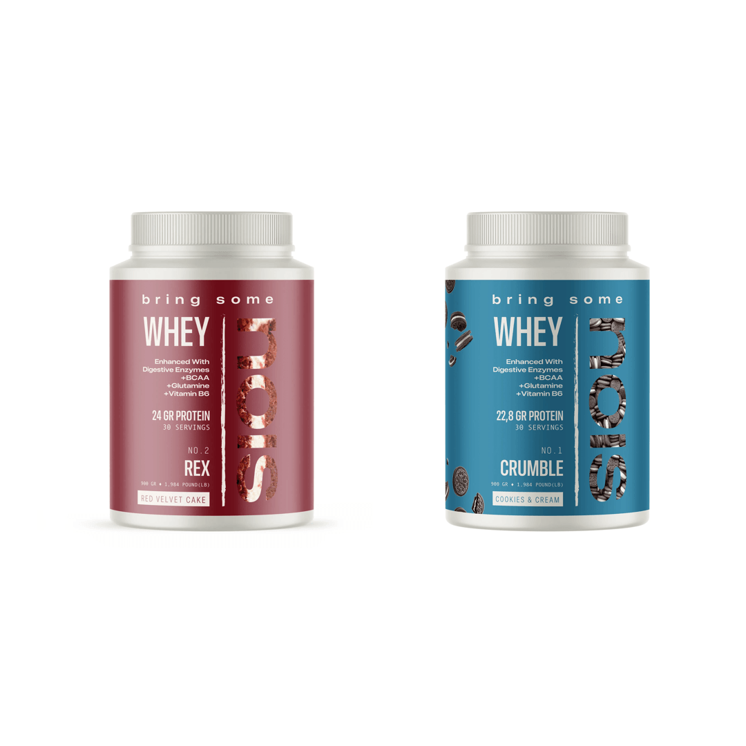 NOIS WHEY "REX 900" Red Velvet Cake VE NOIS WHEY "CRUMBLE 900" Cookies & Cream