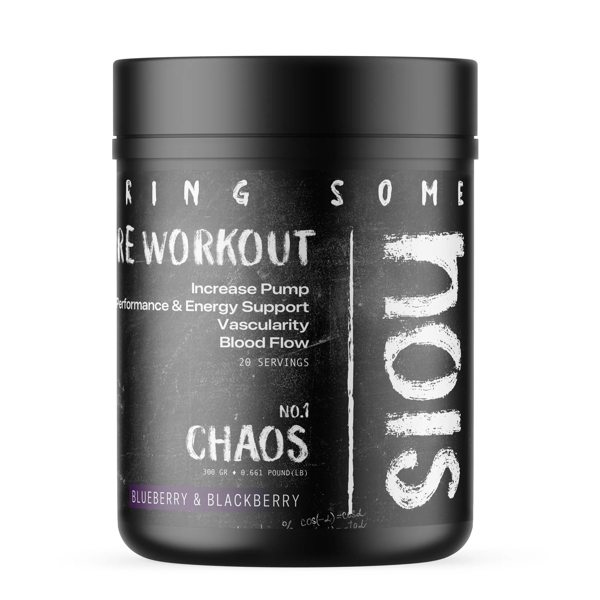  NOIS PRE WORKOUT "CHAOS" Yaban Mersini & Böğürtlen 300 GR
