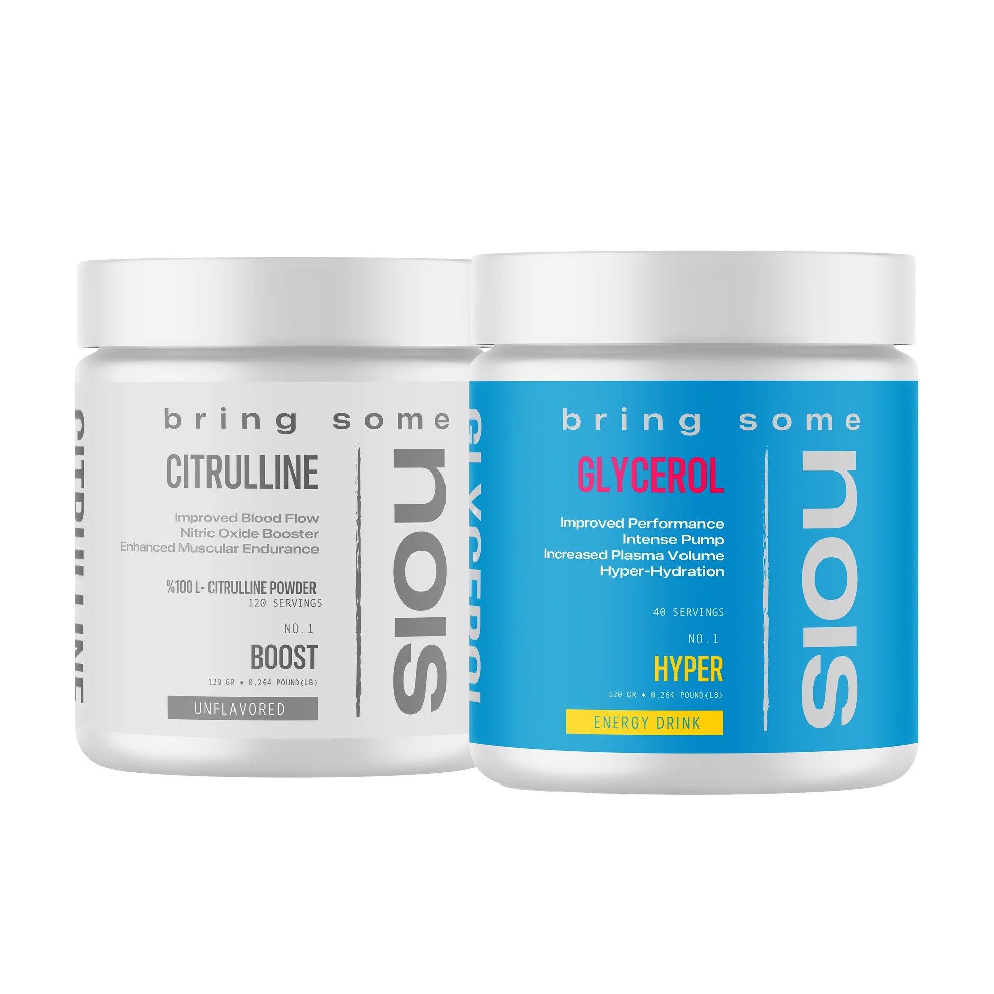 Bring Some Citrulline & Glycerol İkili Paket - Pump Artırıcı Performans Seti