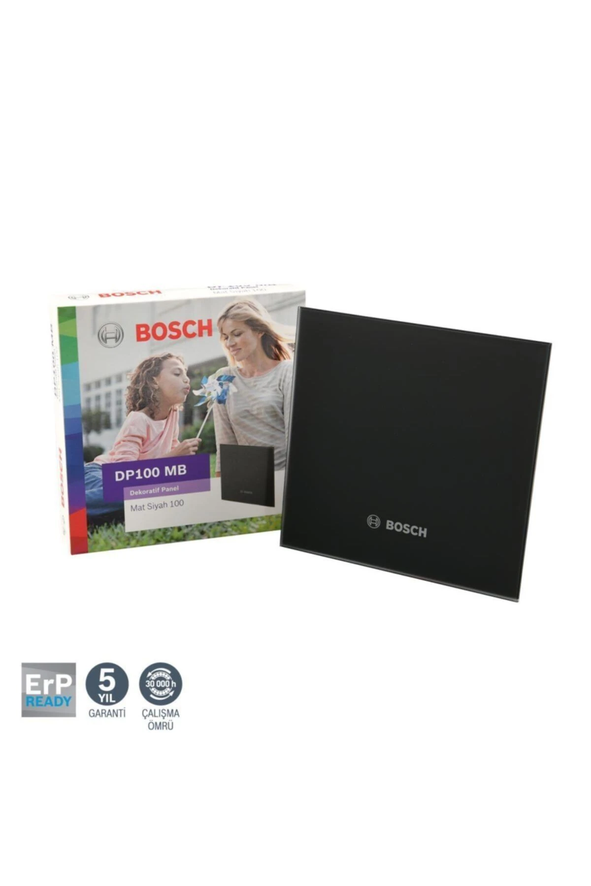 F1700 Ws Dp100 Mat Siyah Sessiz Banyo Aspiratörü-fanı 95m3h