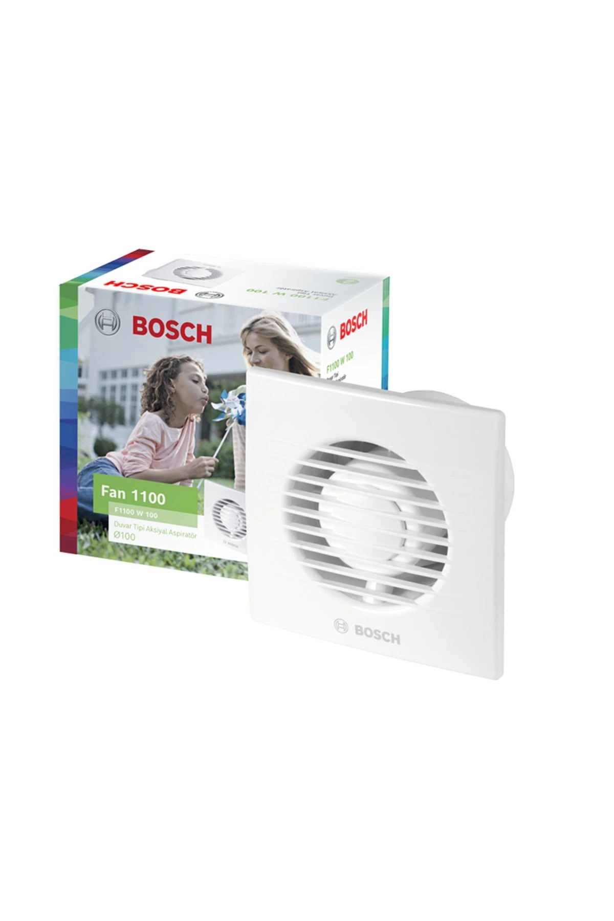 F1100 W 100 Mini Duvar Tipi Aksiyal Fan