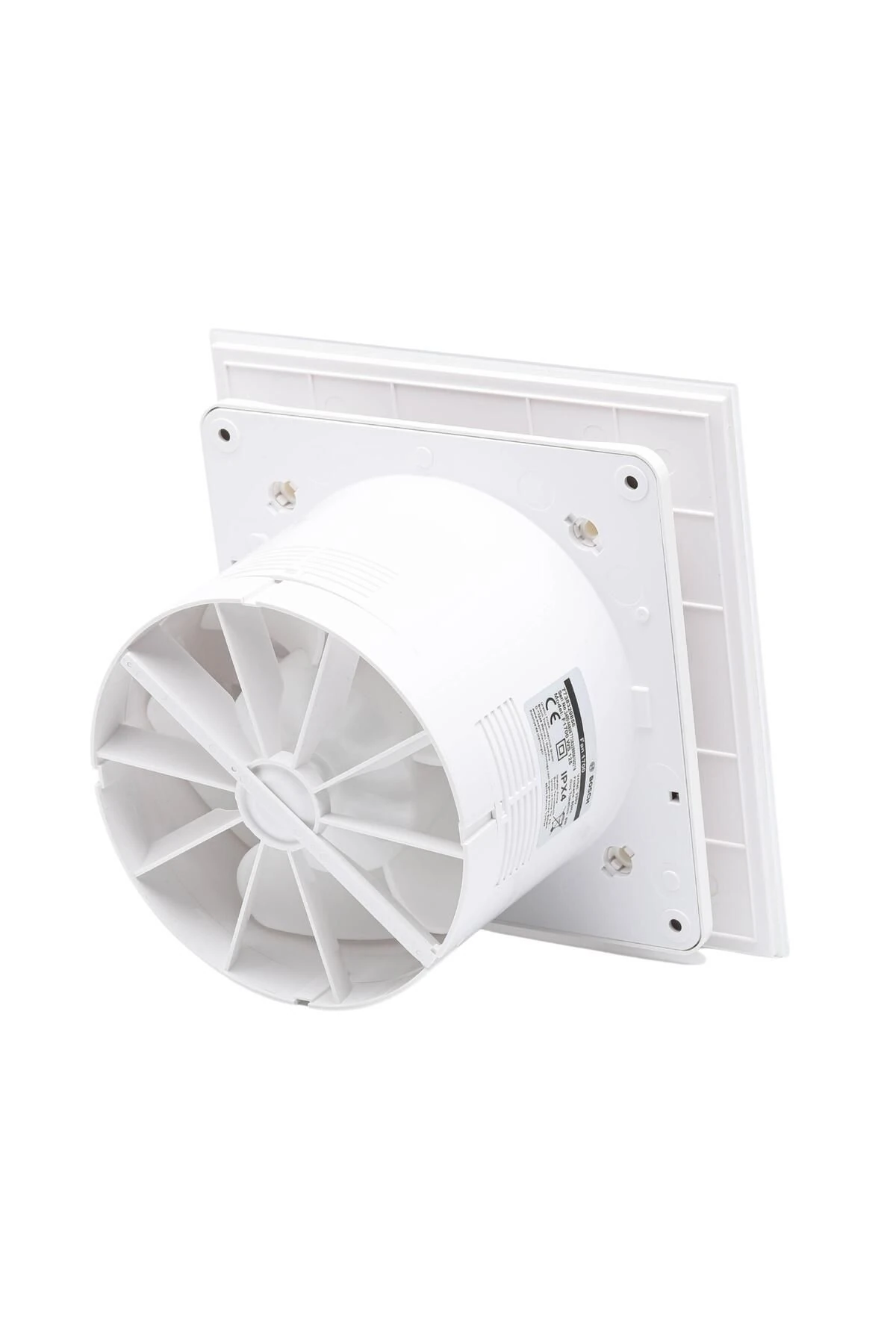 F1700 Dp125 Mat Beyaz Sessiz Banyo Aspiratörü-fanı 145m3h