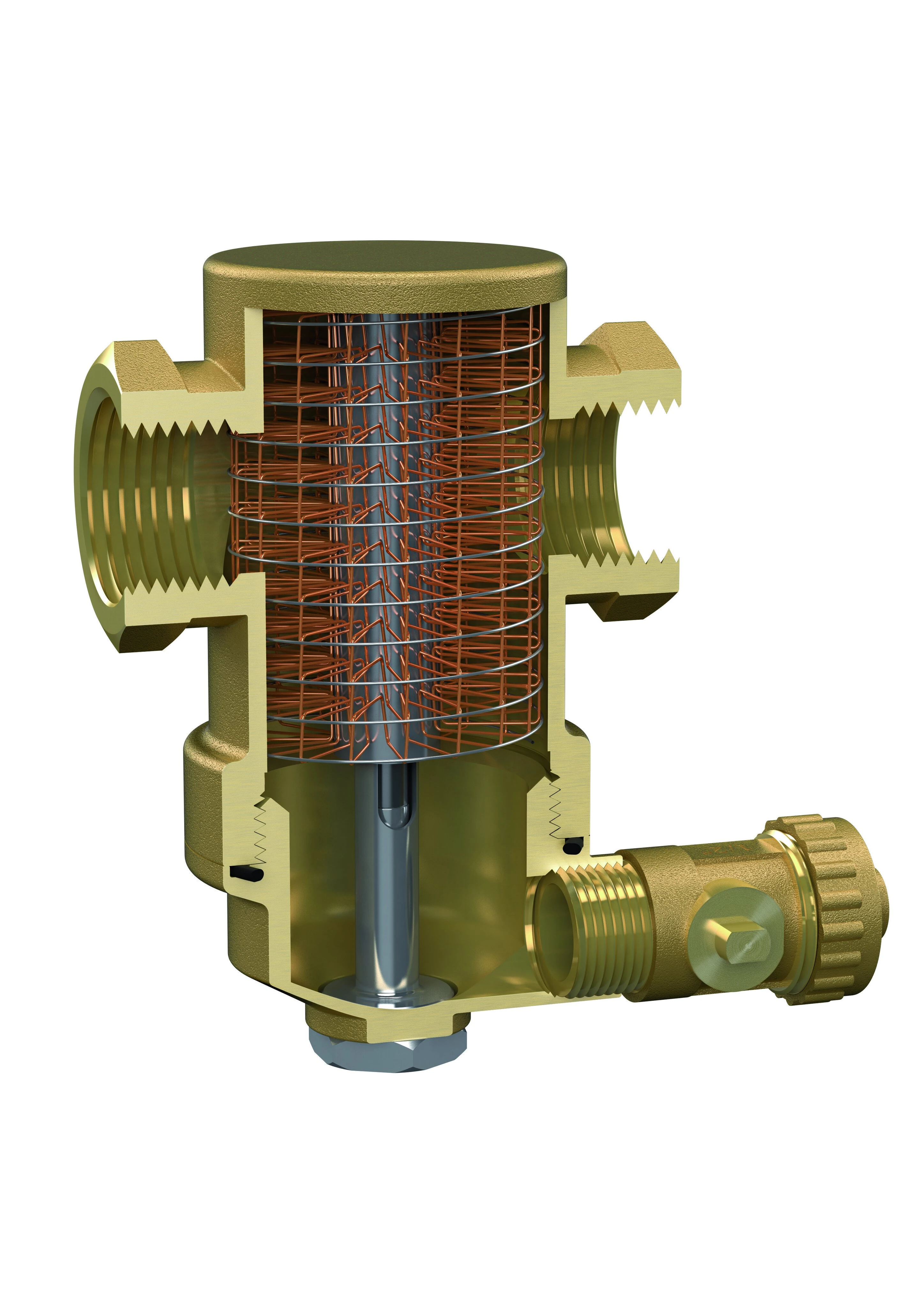 Exdirt D 3/4" 10 bar, 110 °C Tortu Ayırıcı