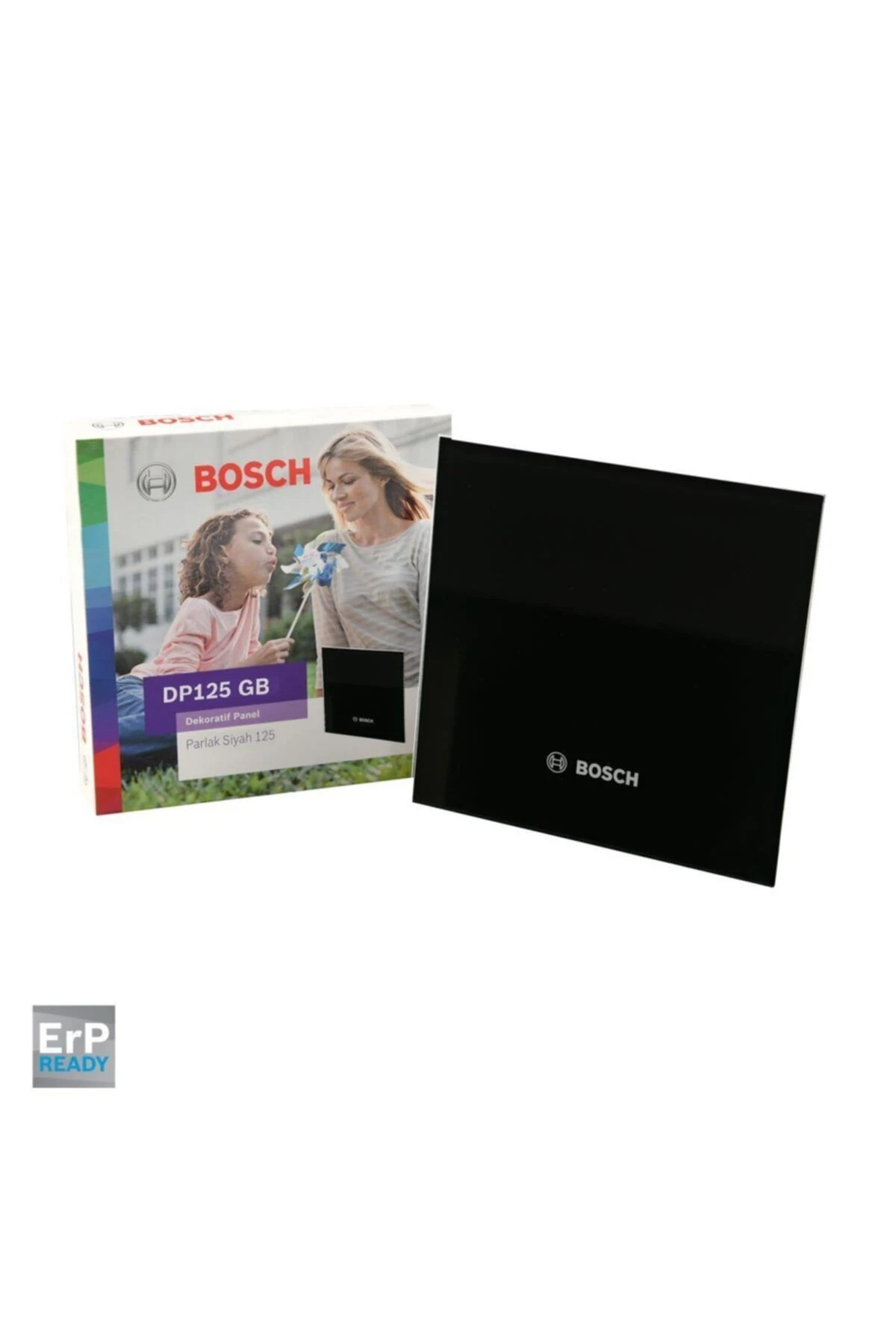 F1700 Dp125 Parlak Siyah Sessiz Banyo Aspiratörü-fanı 145m3h