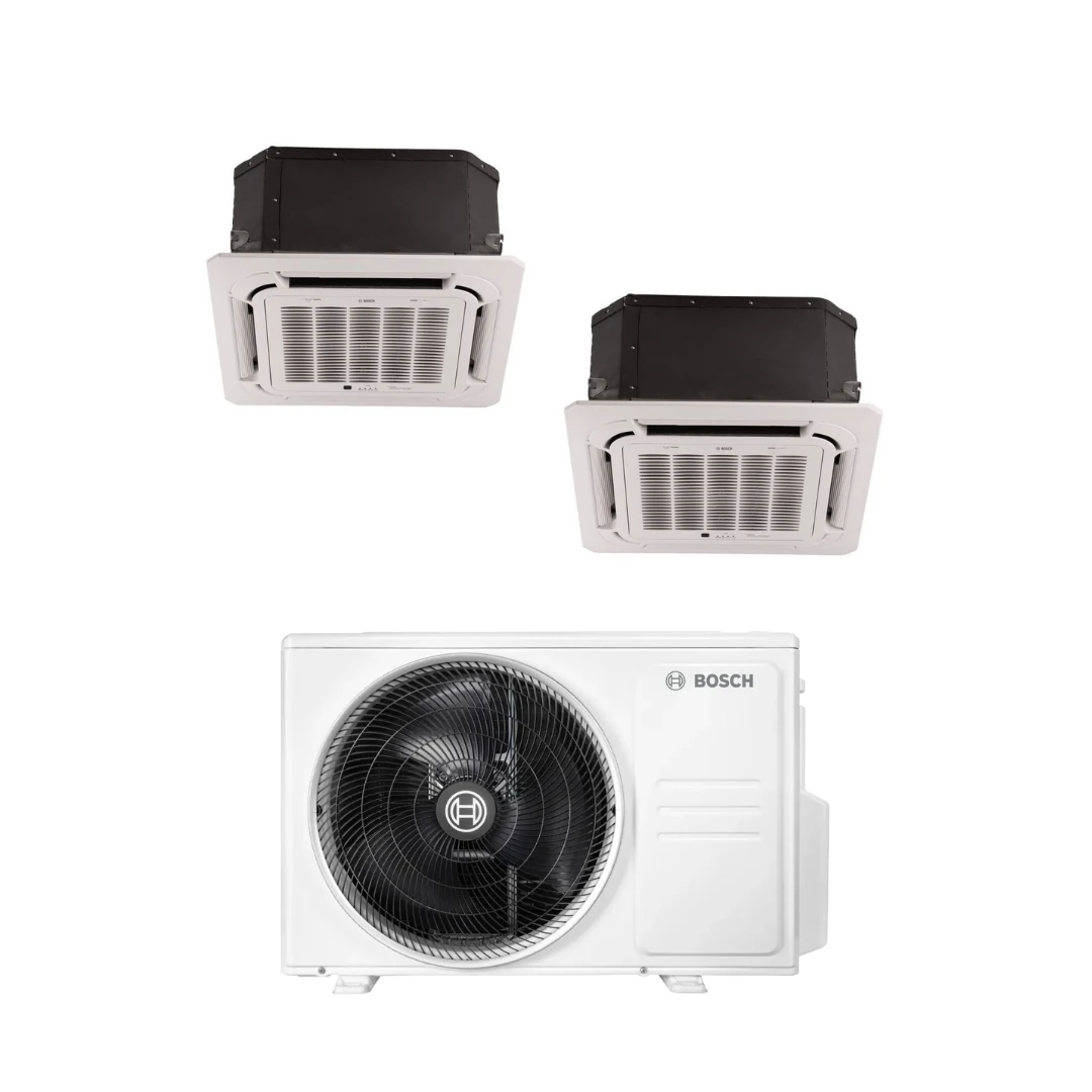 A++ 18000 BTU 1 Dış + 2 İç Ünite (2x12000 BTU) Multi Inverter Kaset Tipi Klima