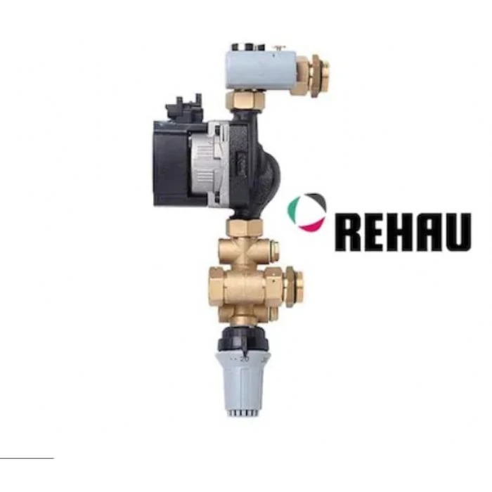 REHAU Sabit Değer Ayar Seti Manuel termostatik vana