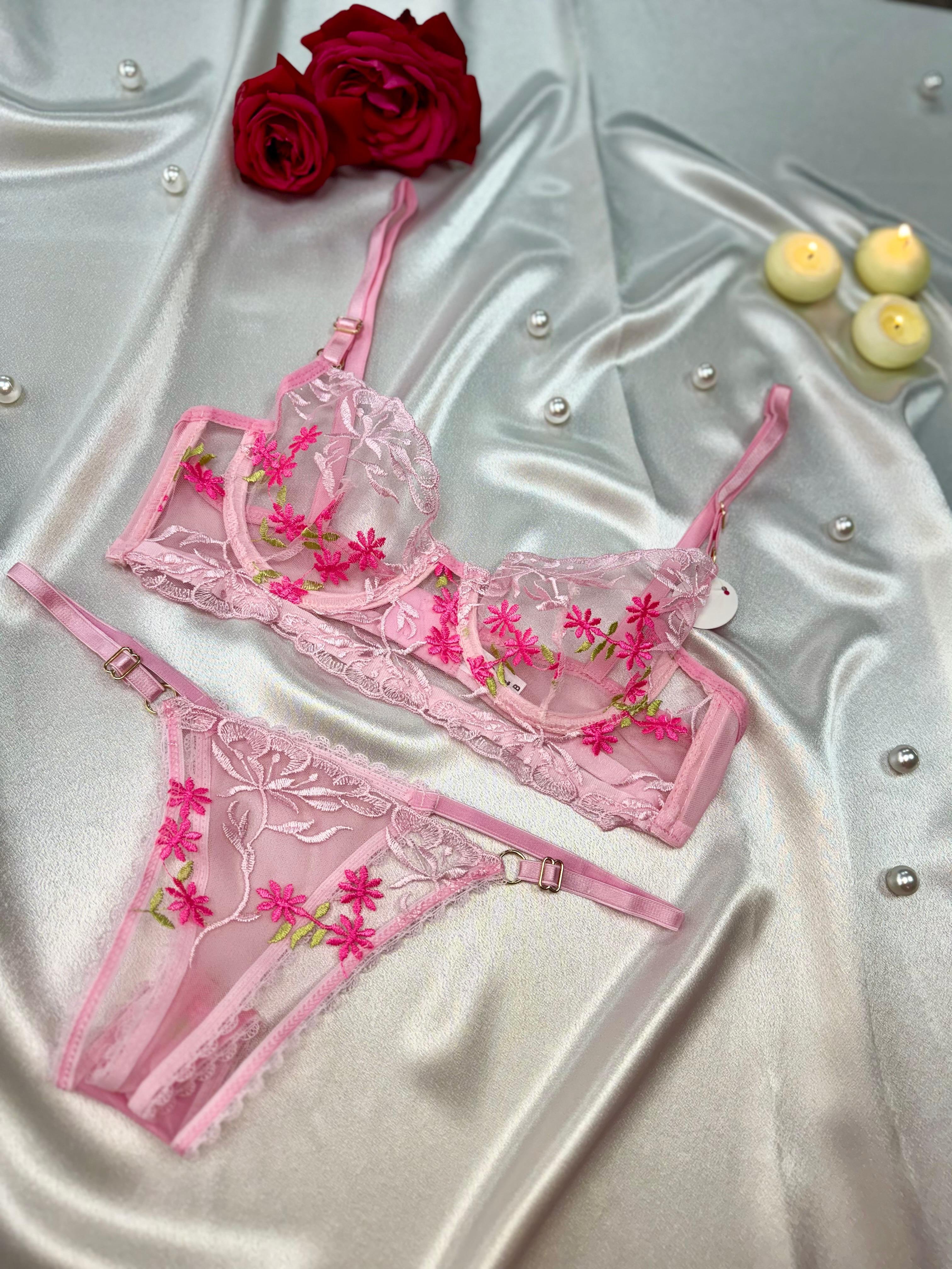 PEONY BRA SET