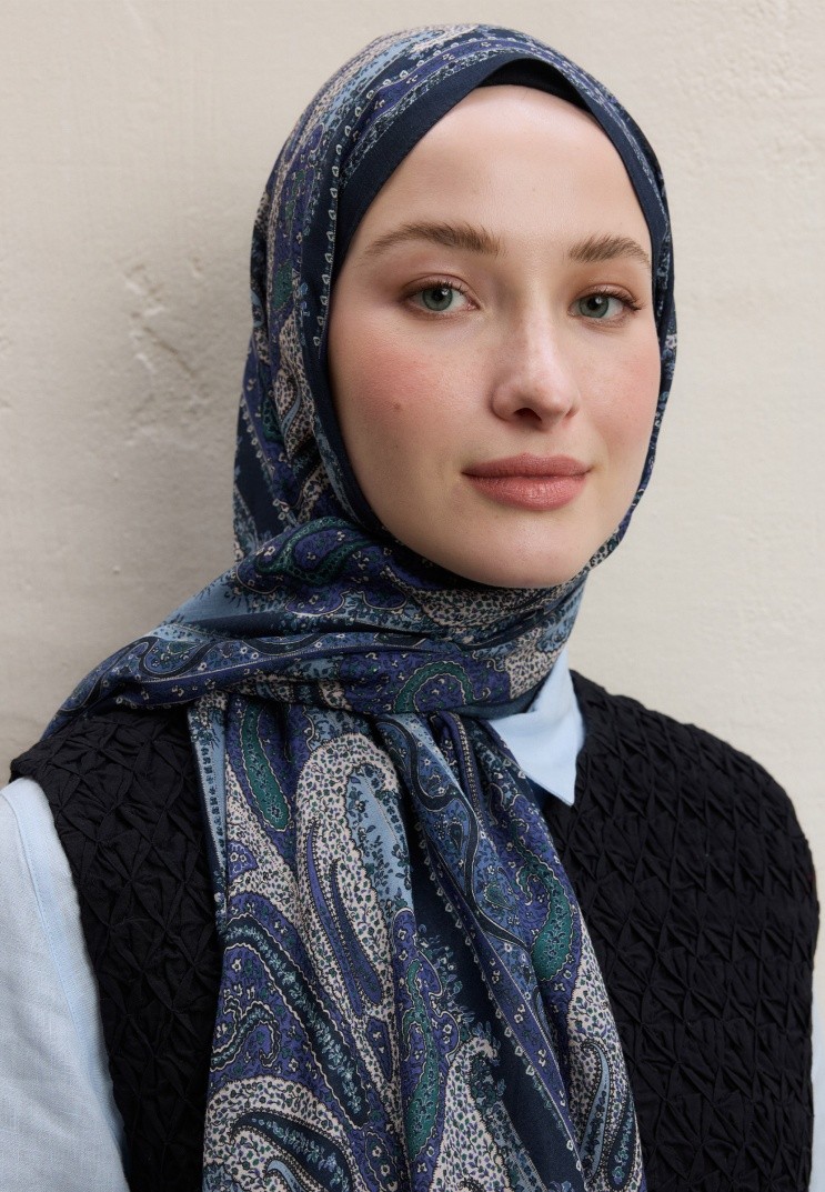 Bohemian Breeze Paisley Elegance Desen Şal