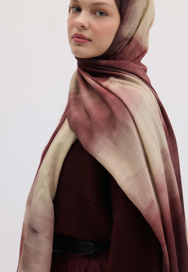 Bohemian Breeze Batik Desen Şal