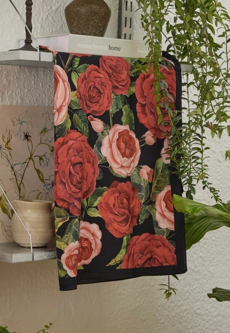 Garden Rose Desen Şal