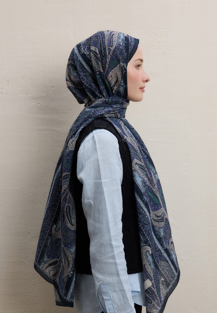 Bohemian Breeze Paisley Elegance Desen Şal