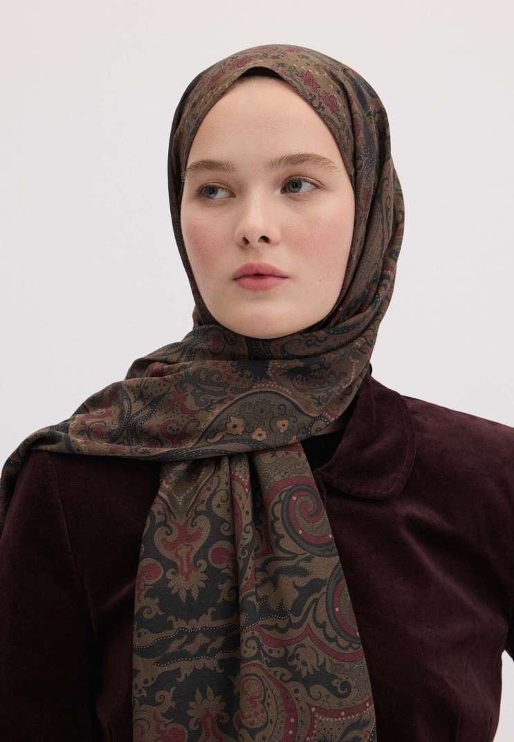 Bohemian Breeze Etnic Paisley Şal